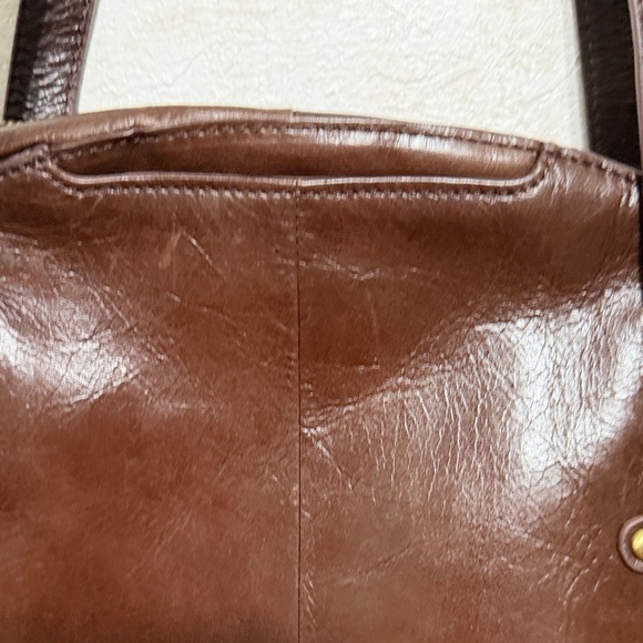 HOBO Rich Brown Leather Shoulder Bag - Picture 8 of 8